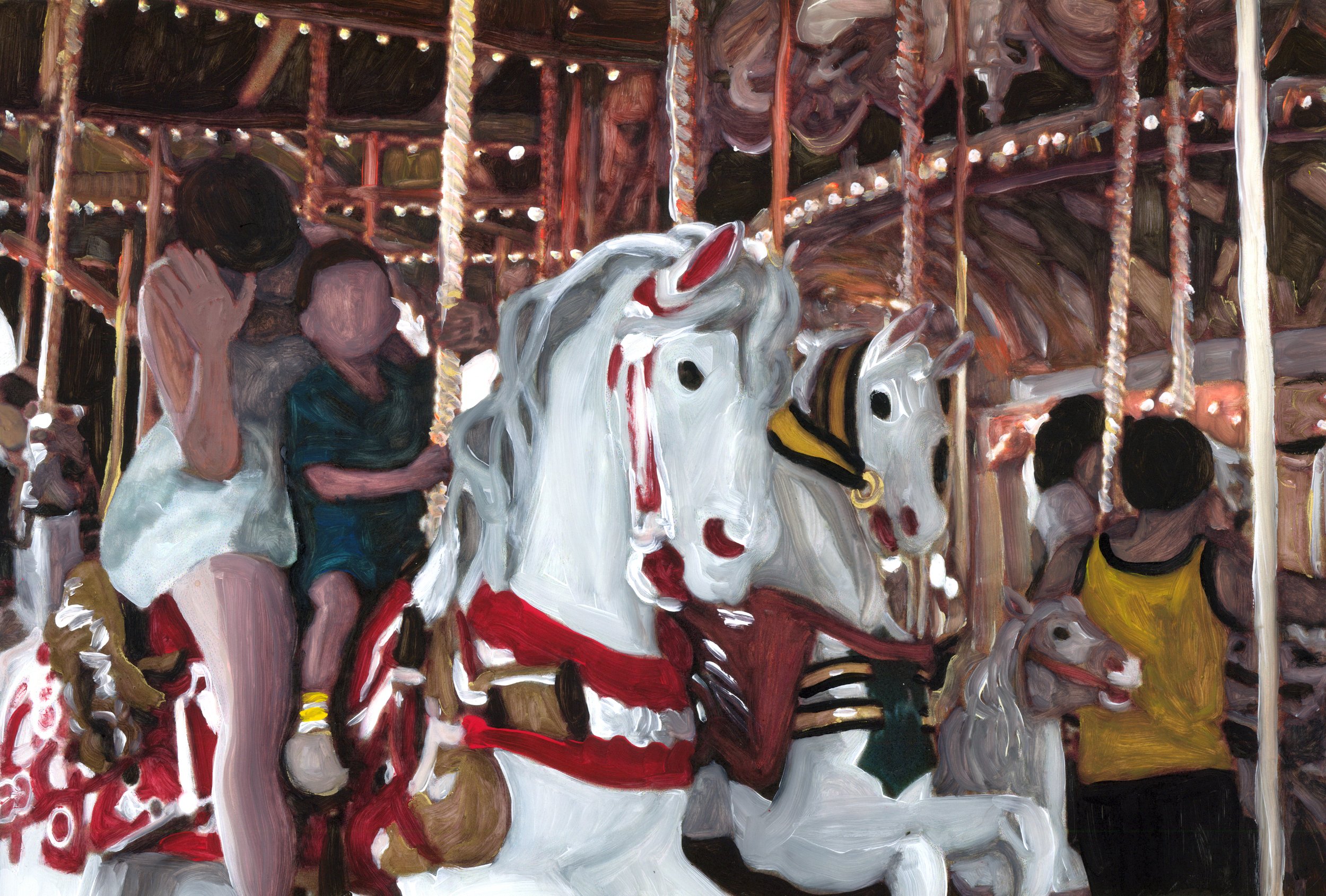 Christy Powers - carousel ride
