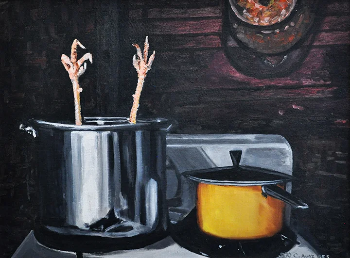 “Chicken in a Pot” oil