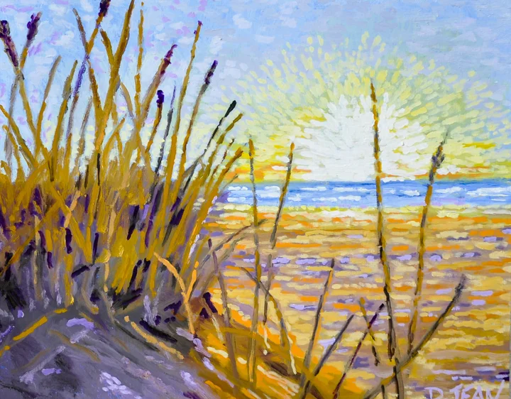 “Here Comes the Sun” oil