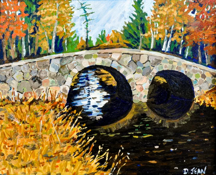 “Stone Bridge” oil