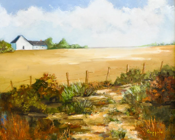“Old Country Road” oil