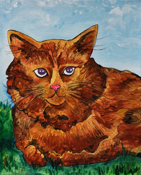 “Maurice” acrylic