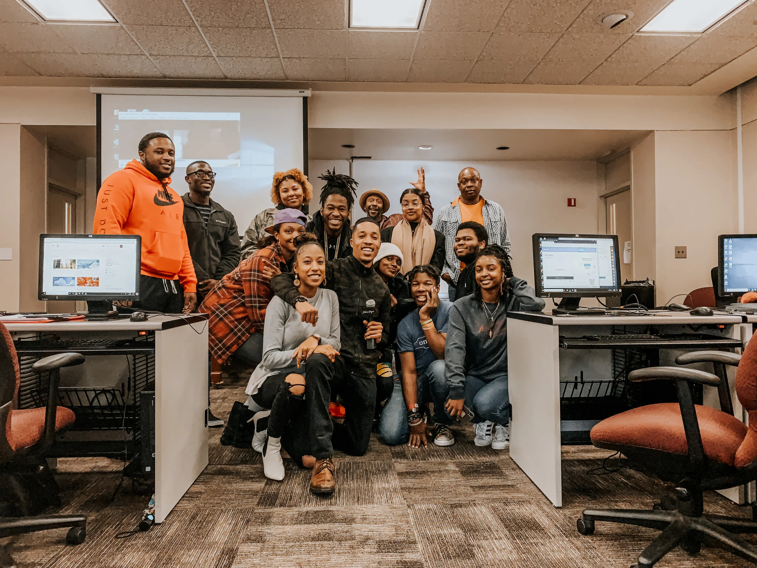 Dropping Jewels with students at Atlanta Metro