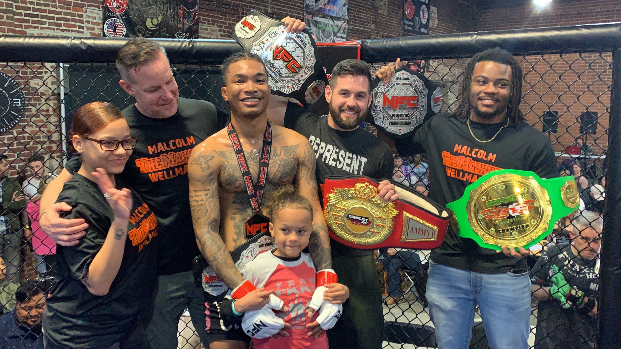 Malcolm "The Machine" Wellmaker caps off amateur career with Professional Performance.