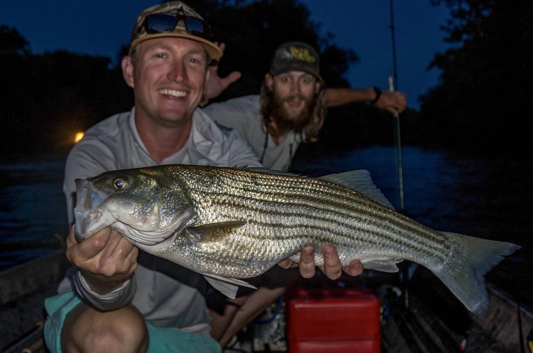 Striper Fishing the Roanoke River in Weldon North Carolina 