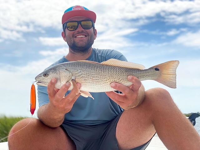 Had a great topwater bite all morning! The later in the morning the harder they chewed the plug!
.
.
.
.
.
#redfish #reddrum #lighttackle #topwater #ncfishing #northcarolina #sightfishing #outdoors