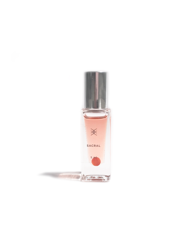 Each formula is specially designed with organic essential oils, aroma-therapeutic botanicals and natural stones that vibrate with each chakra.