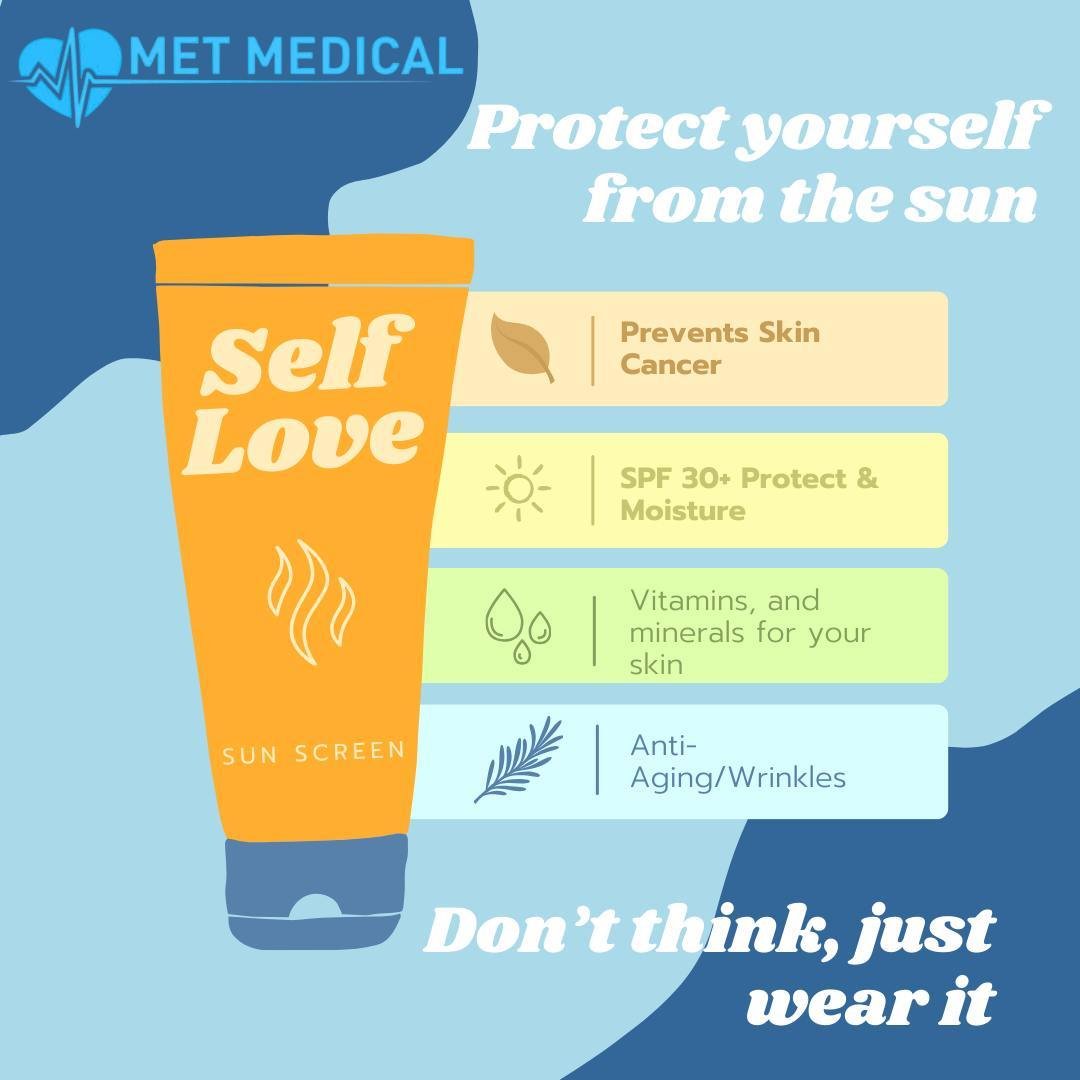 With Summer on the way and UK summers getting hotter, it's important to get the right protection against UV rays. We recommend at least factor 30 minimum but obviously, the higher the more protection. 

Here's a few reasons you should wearing sunscre