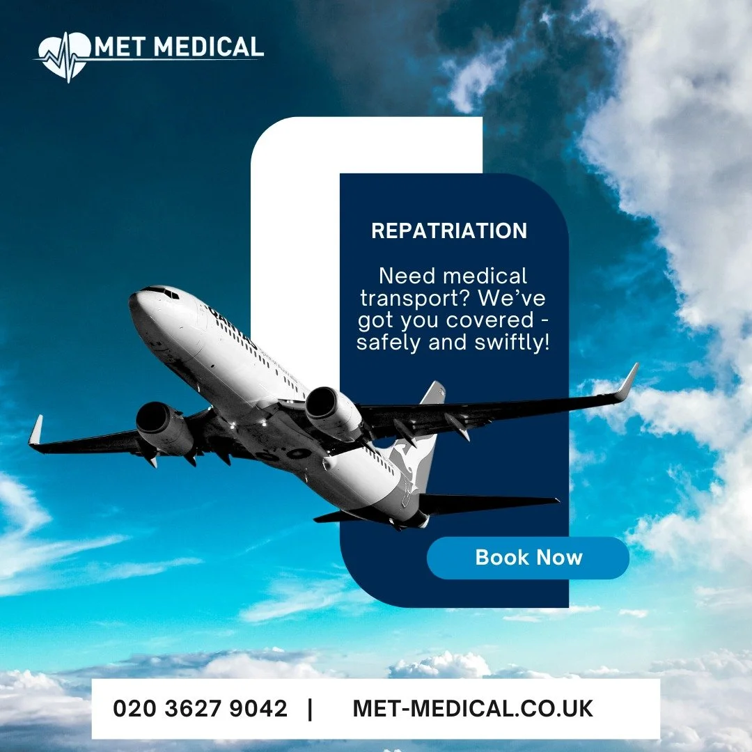 🌍 Worldwide Repatriation ✈️🚑
Injured or unwell abroad? We provide safe, reliable medical transport to bring you home with care and comfort.

✅ Trusted professionals
✅ Safe &amp; swift journeys
✅ Road, air, or sea transport

📞 020 3627 9042
👉 Book