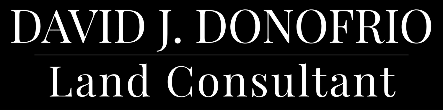 DAVID J DONOFRIO  |  Land Consultant