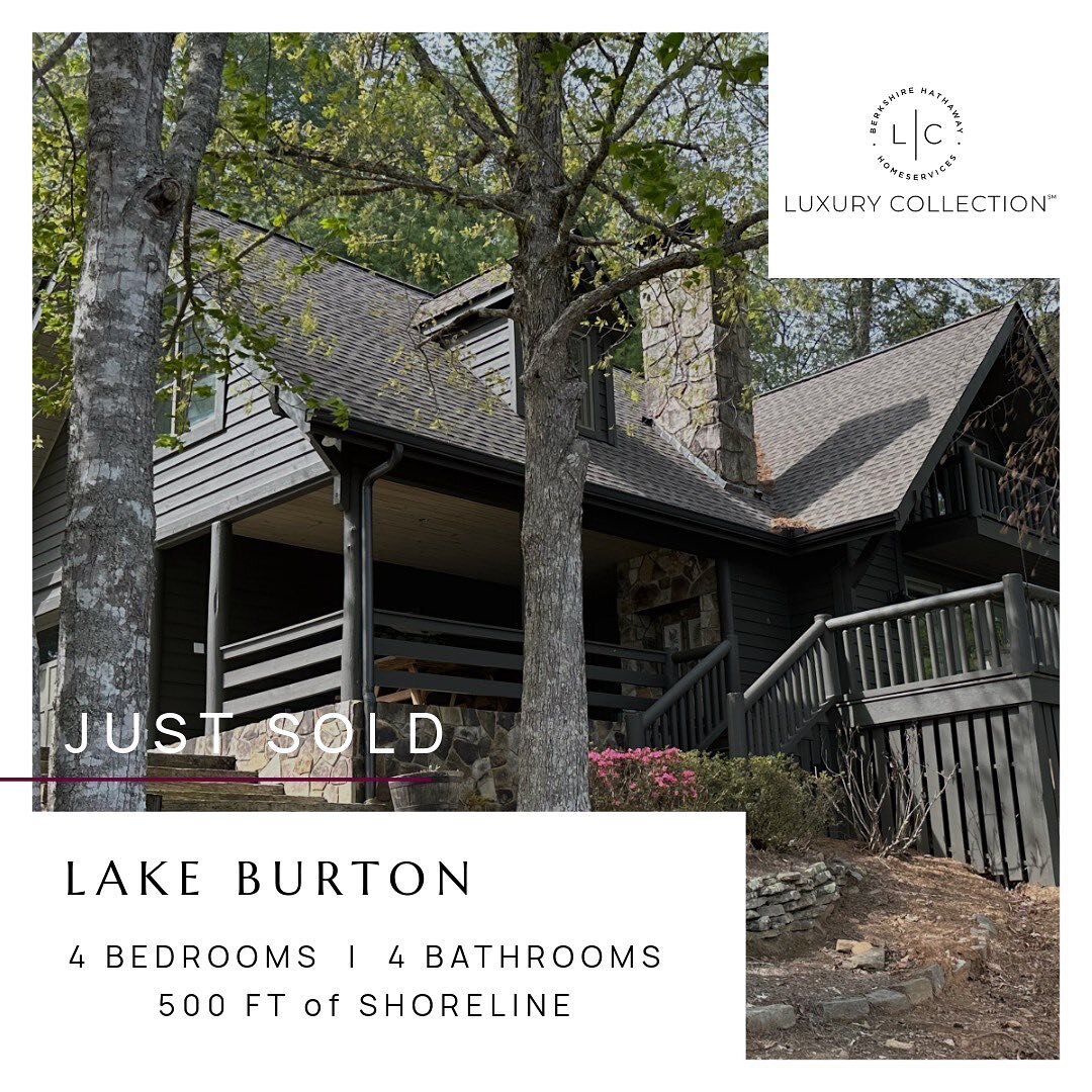 🐠 SOLD 🐠 Lake Burton 🛶 4 Bedrooms | 4 Bathrooms 🎣 500 ft of Shoreline 🛟

🌟 CONGRATULATIONS to our Sellers on the sale of this special Lake Burton property that has facilitated memories to last a lifetime 🥂

🌟 CONGRATULATIONS to our Buyers on 