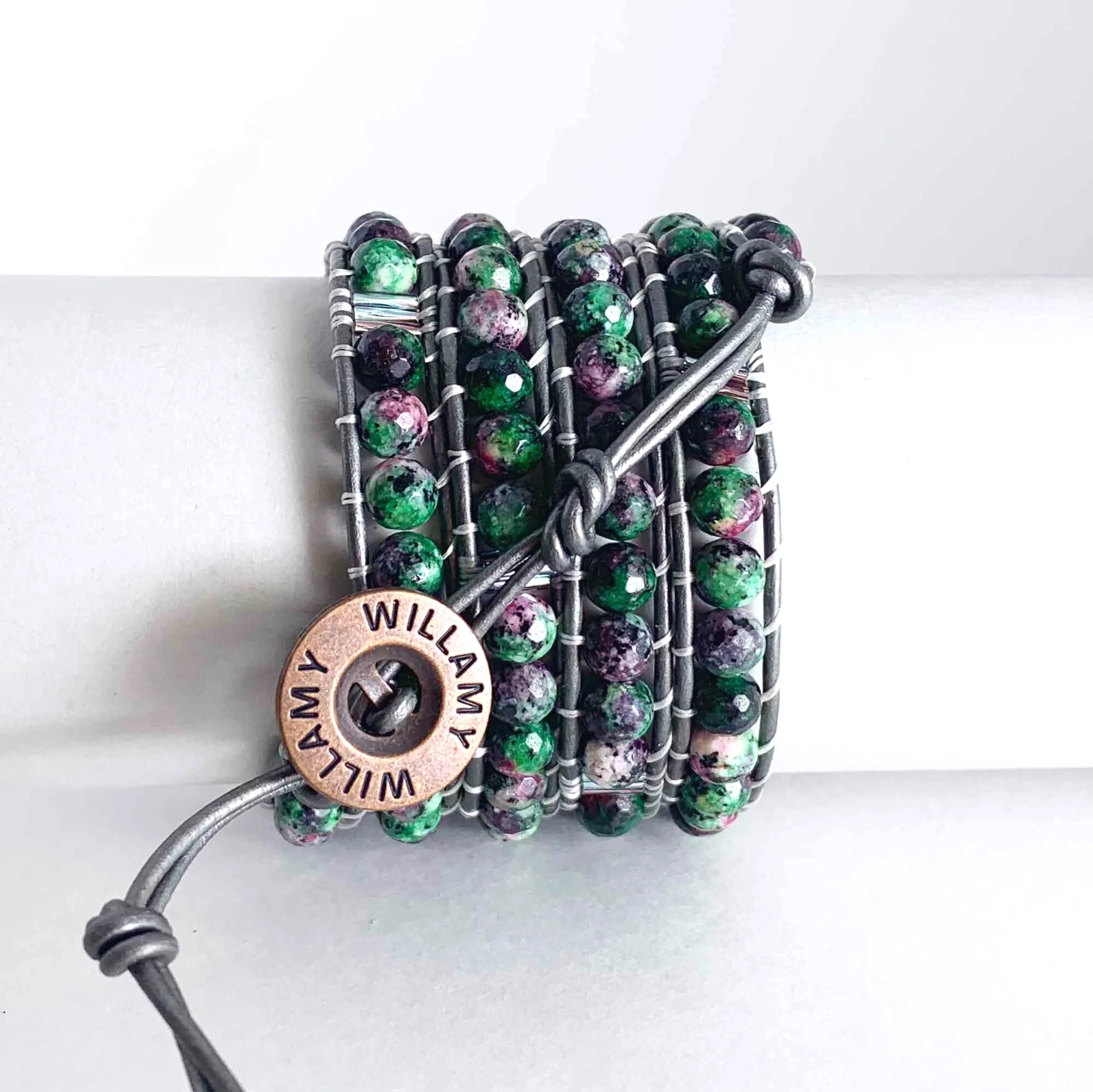Tarzana Leather Wrap by Willamy Collection