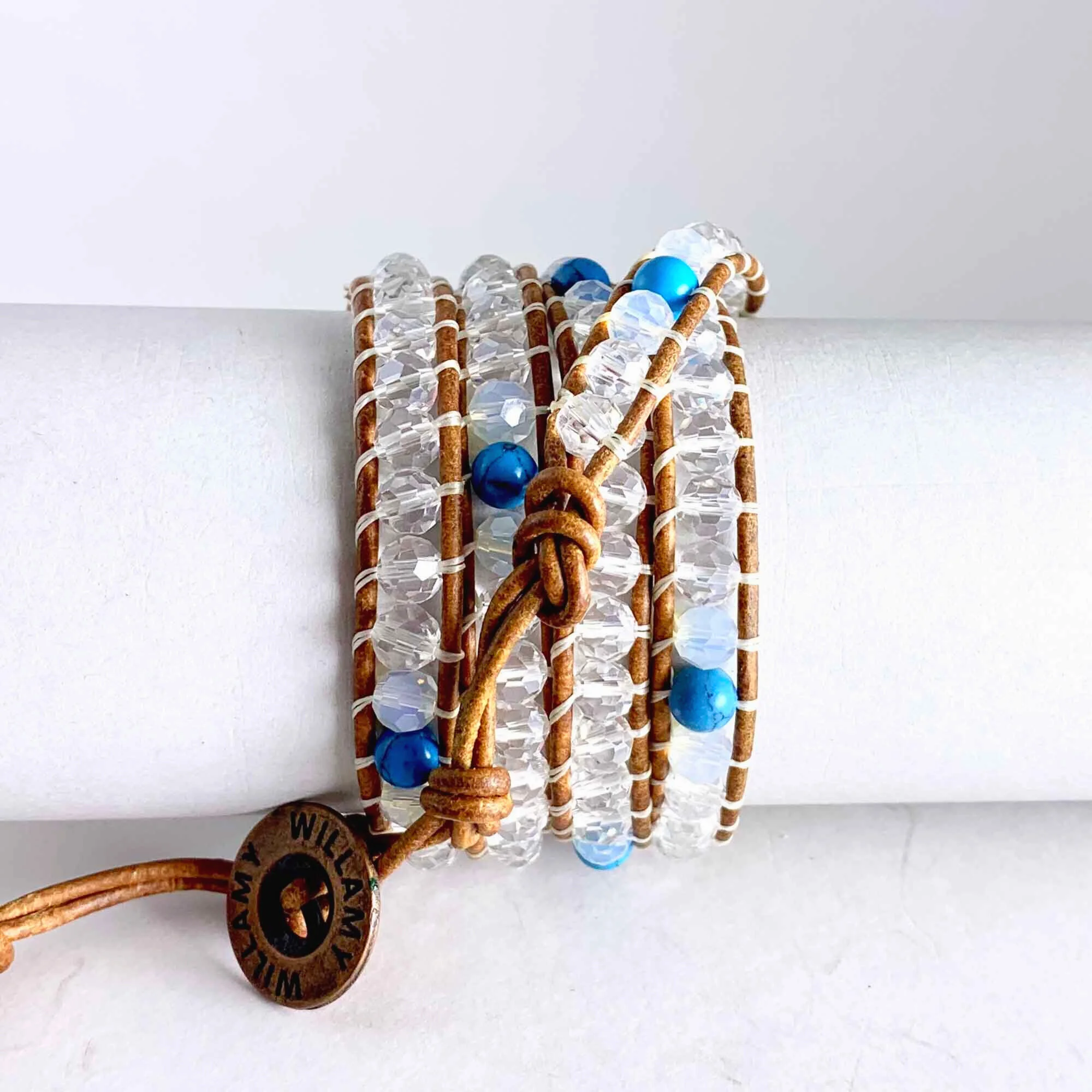 Bayside Leather Wrap by Willamy Collection
