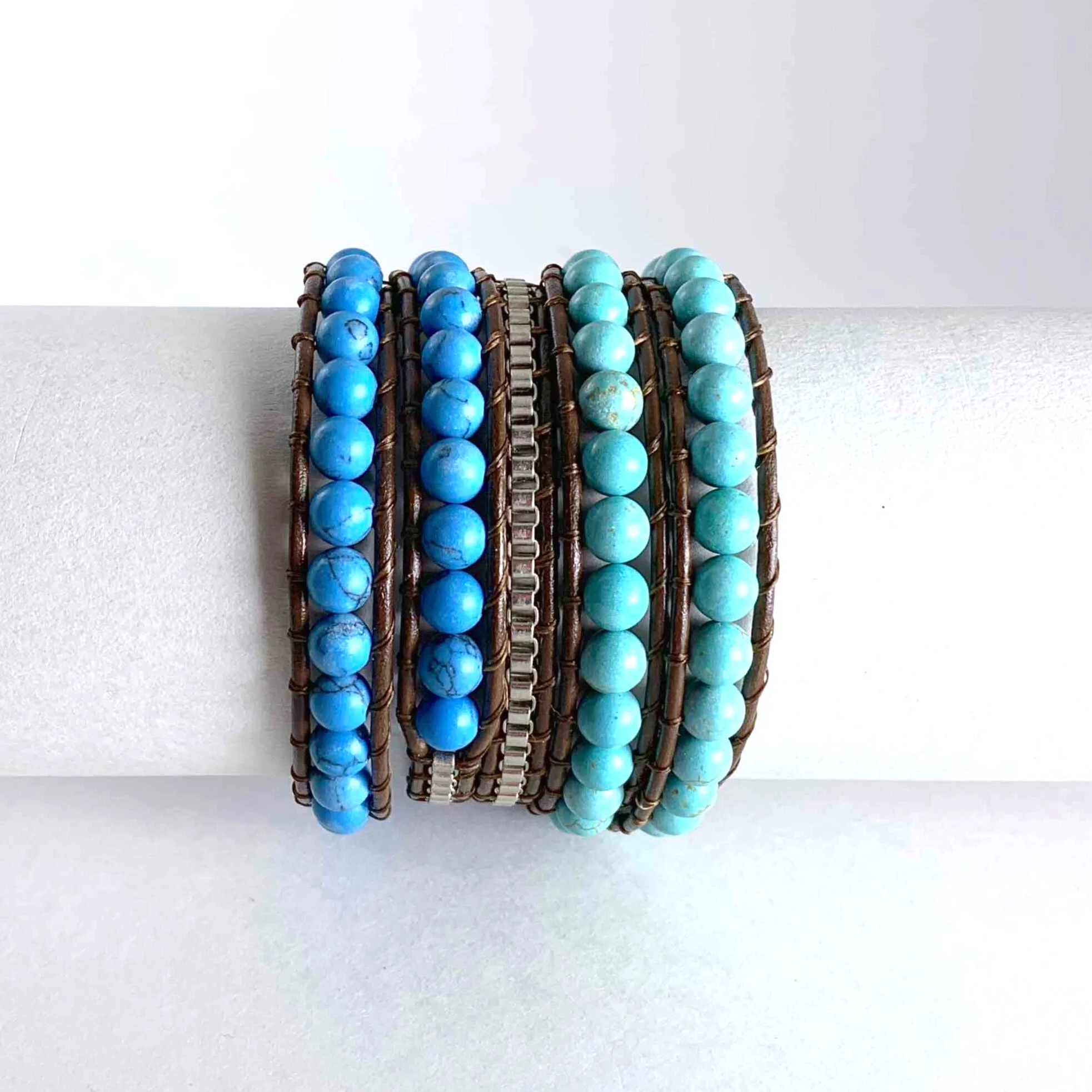 Tropical Paradise Leather Wrap by Willamy Collection