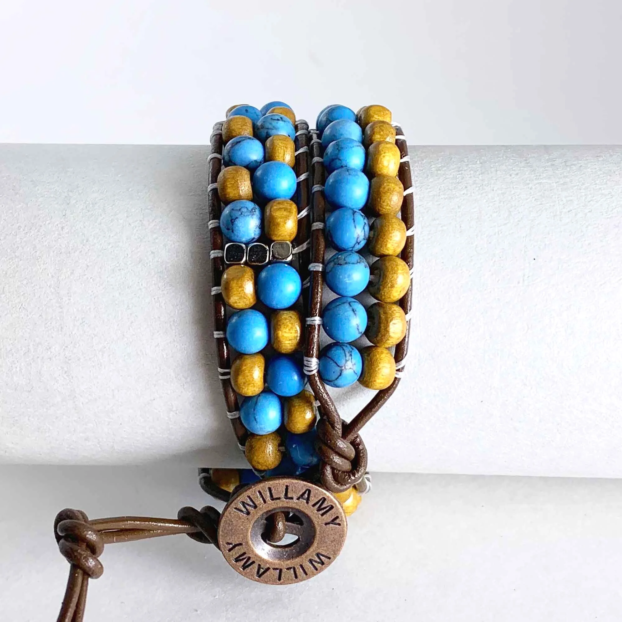 Turquoise Checkerboard by Willamy Collection