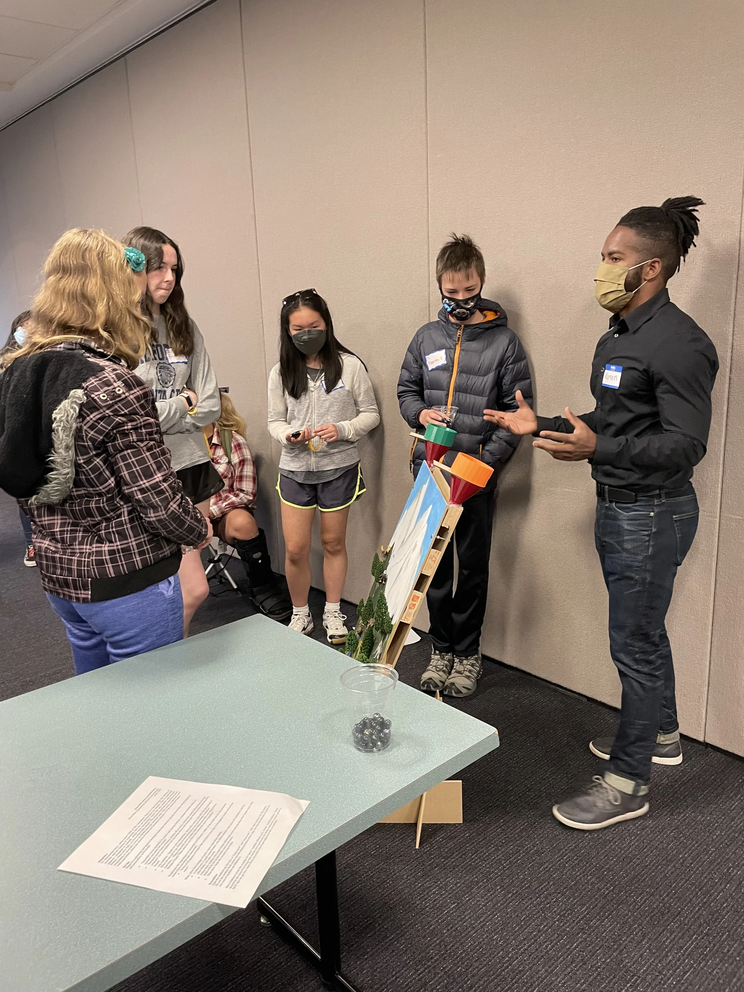 Niwot personnel Share Snow Science and watershed dynamics at INSTAAR Open House
