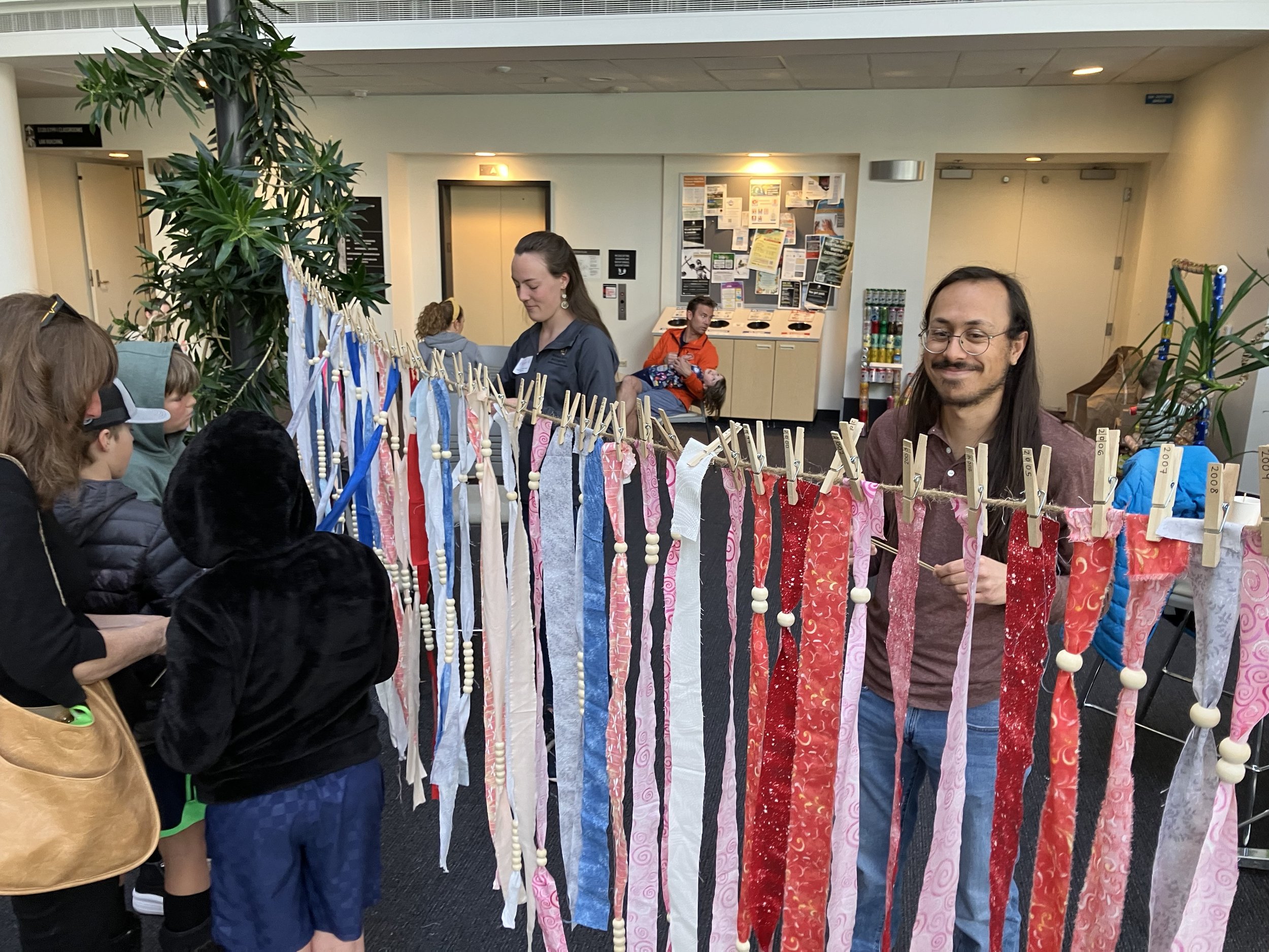 Data-Art Project at CU Science Discovery's STEAMFest 