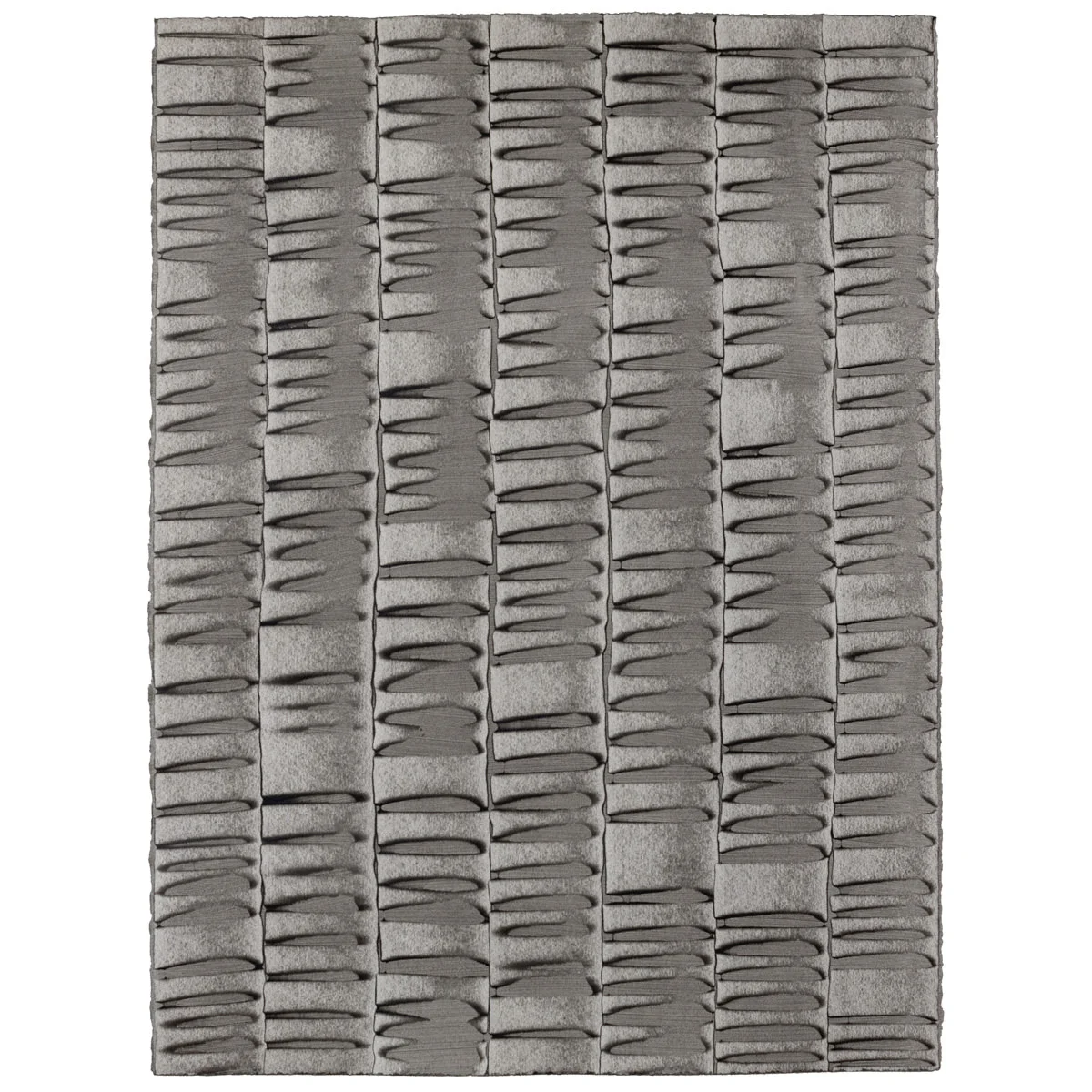 Low Tide Handpainted Wallpaper in Smoke (gray) | by Sarah and Ruby | Use for stunning, textural feature walls, powder rooms, bedrooms, living rooms.