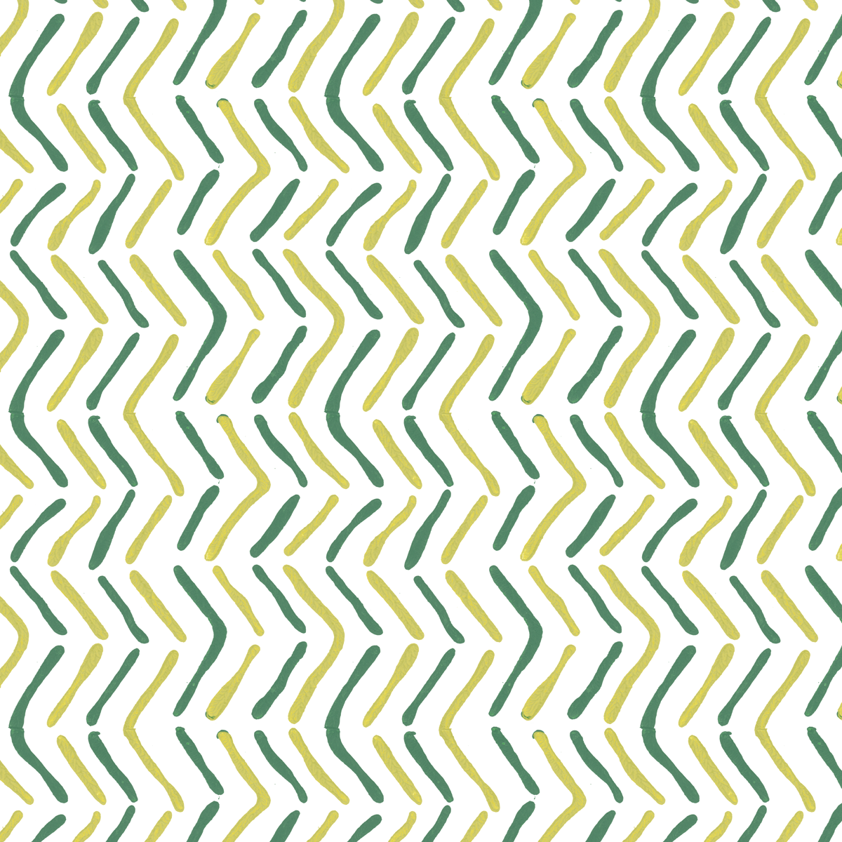 Off The Beaten Path Hand Block Printed Wallpaper in Jade (jade green, lime green) | By Sarah and Ruby | www.sarahrubydesign.com