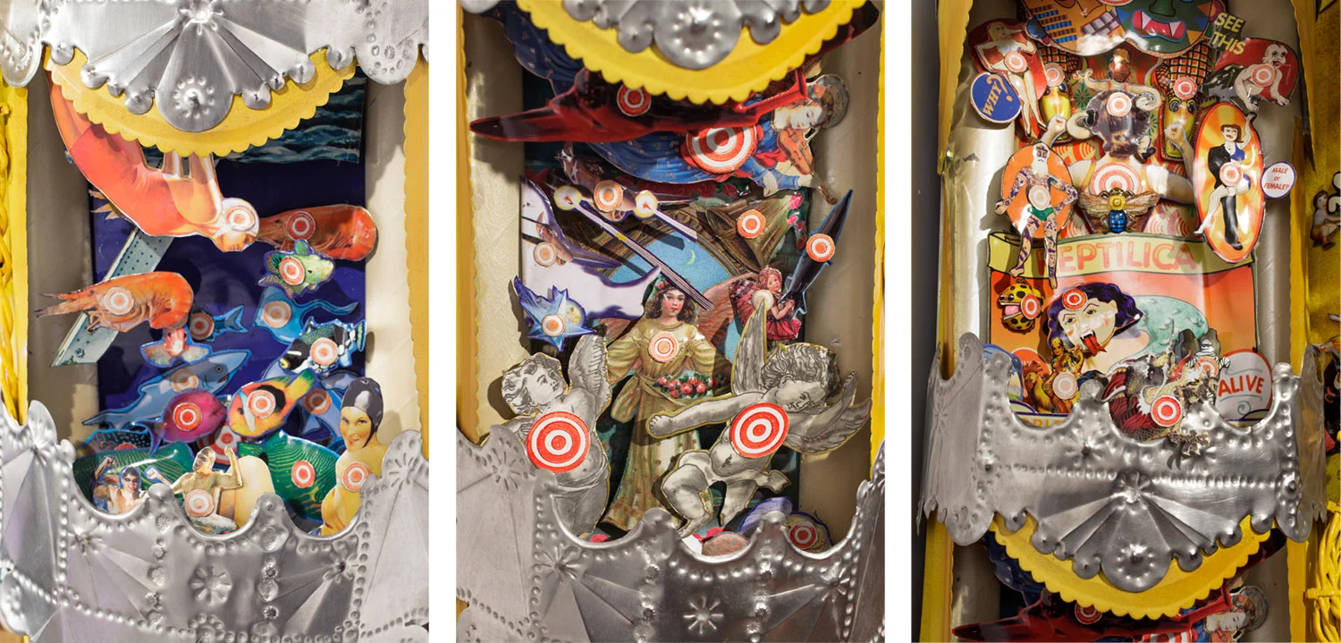 Detail 2: So Shoot Me 39”l x 50”w x 20”d
