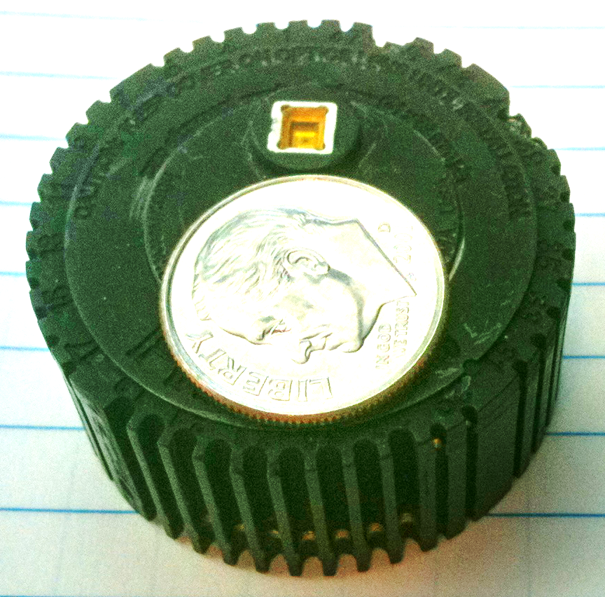 1st-generation Puck® advanced networked brushless motor controller, introduced in 2004, enabling the WAM® arm to be the first arm without a separate controller box.