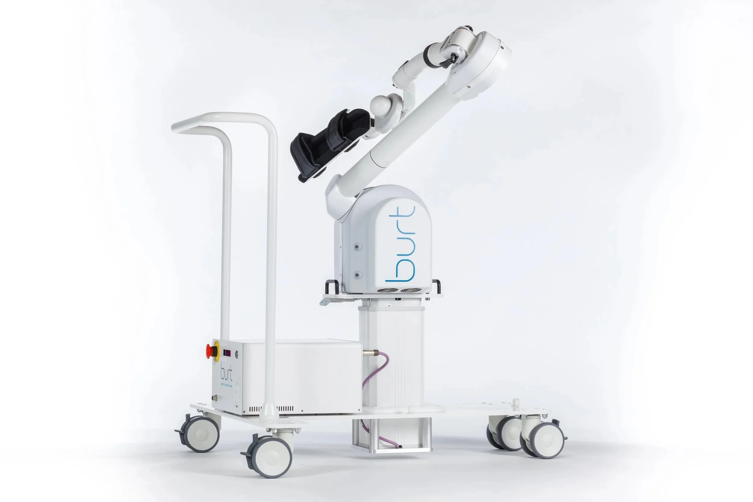 Burt® is an advanced robotic medical device designed to assist survivors recovering from stroke and other neurological injuries and diseases.