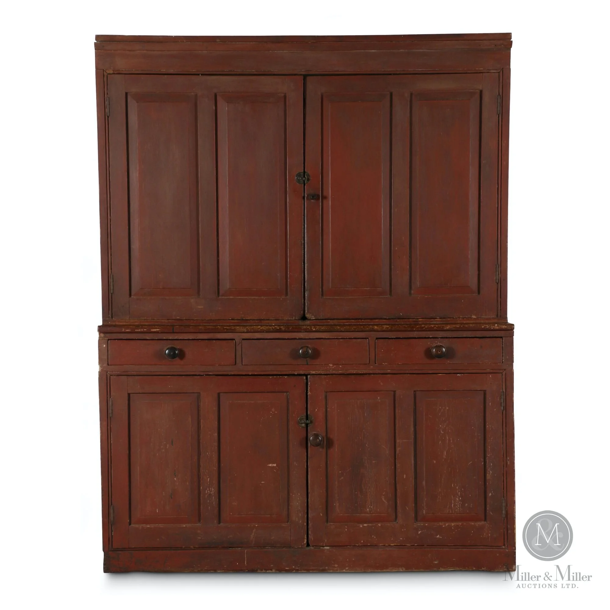 Painted Pine Blind Cupboard