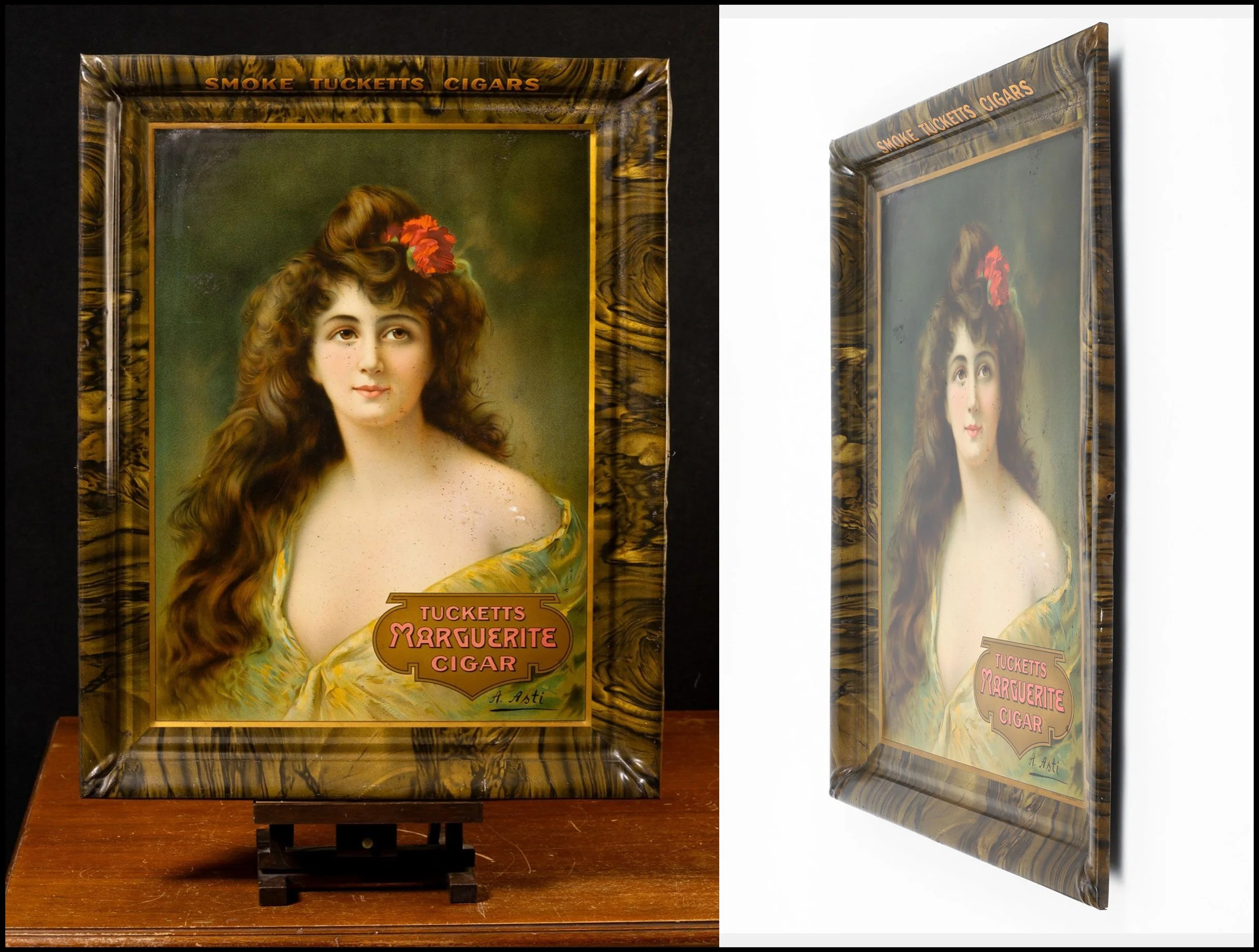 Lot 1066 - Tucketts Marguerite Cigar Sign