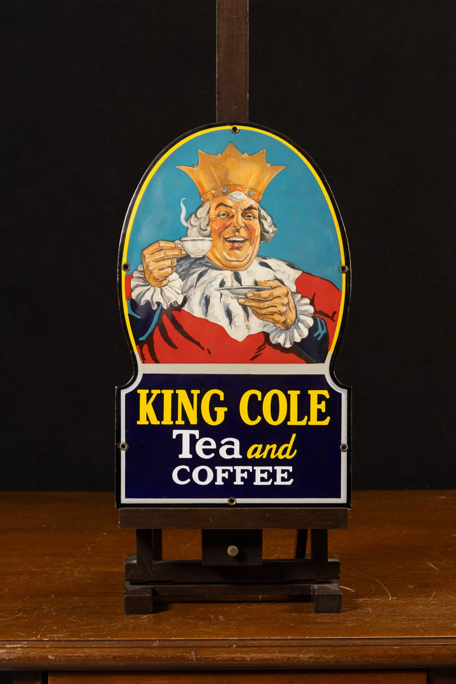 Lot 1084 - King Cole Tea and Coffee "Keyhole" Sign