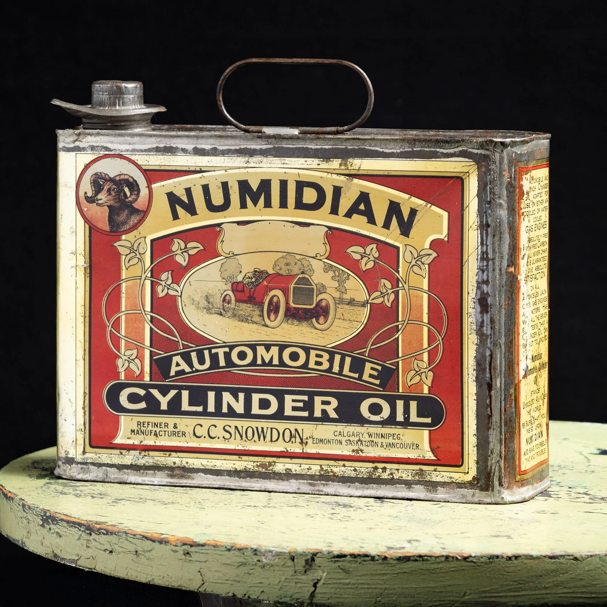 C.C. Snowdon’s Numidian Cylinder Oil 