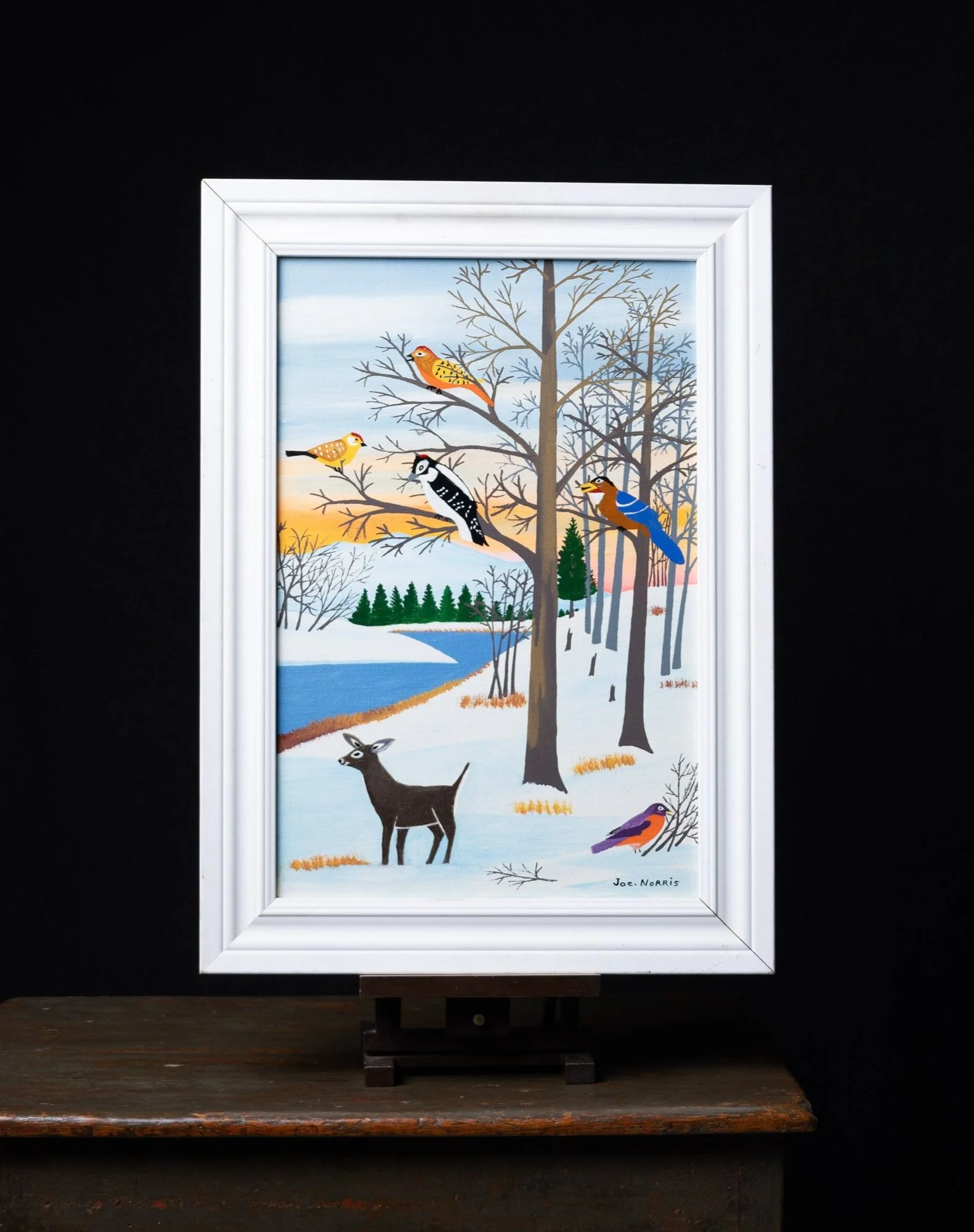 Joe Norris Winter Scene (Lot 58)