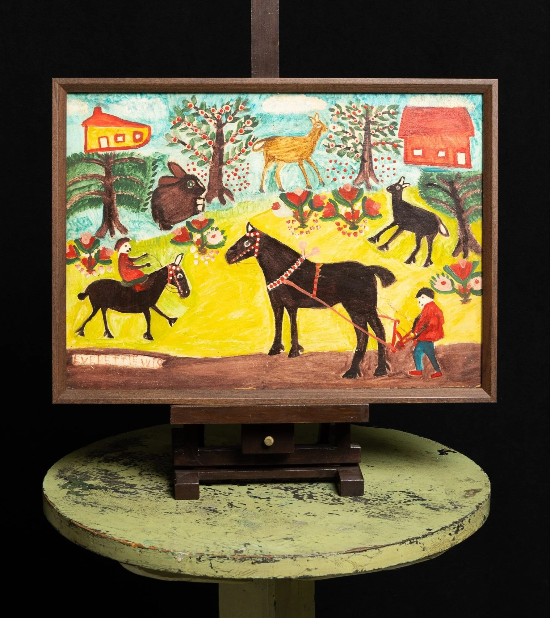 Everett Lewis Ploughing Scene (Lot 82), Estimate: CA$6,000 - CA$9,000 