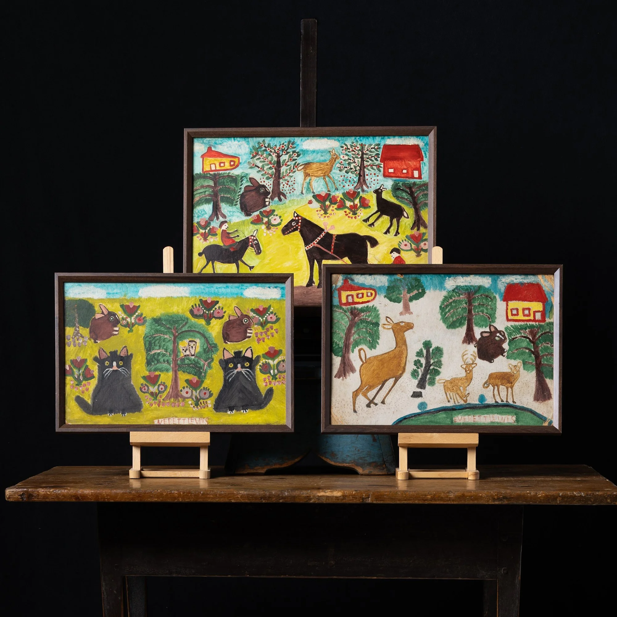 Buying paintings from Everett Lewis  50 years ago