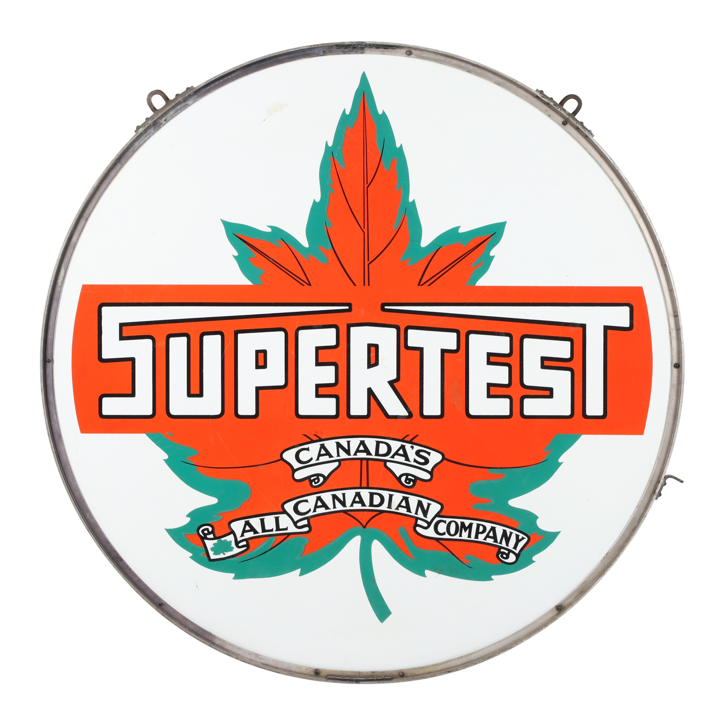 Lot 162 - Supertest Service Station 5-Foot Dealer Sign