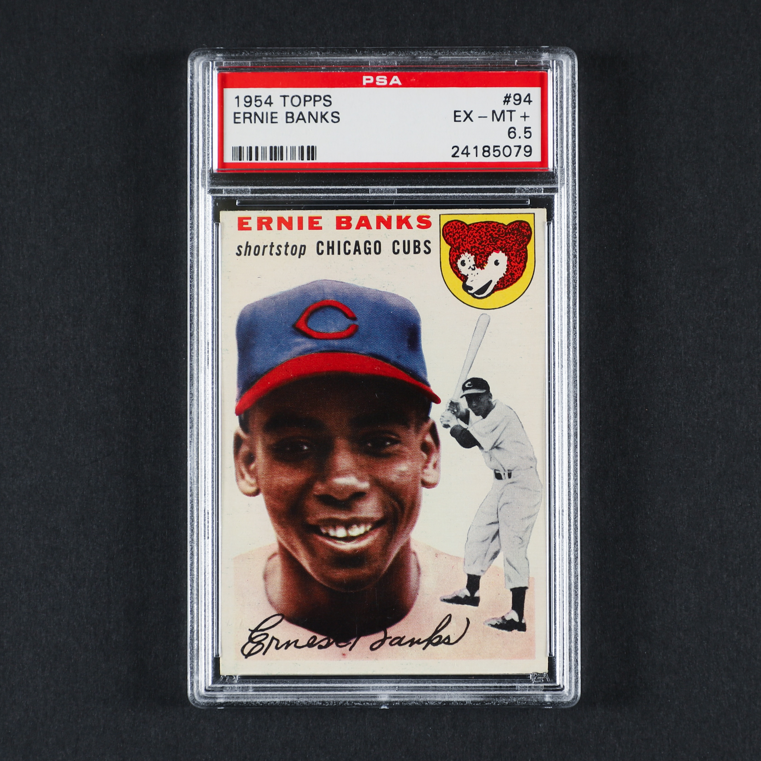 1954 Topps #94 Ernie Banks (PSA 6.5 EX-MT+)
