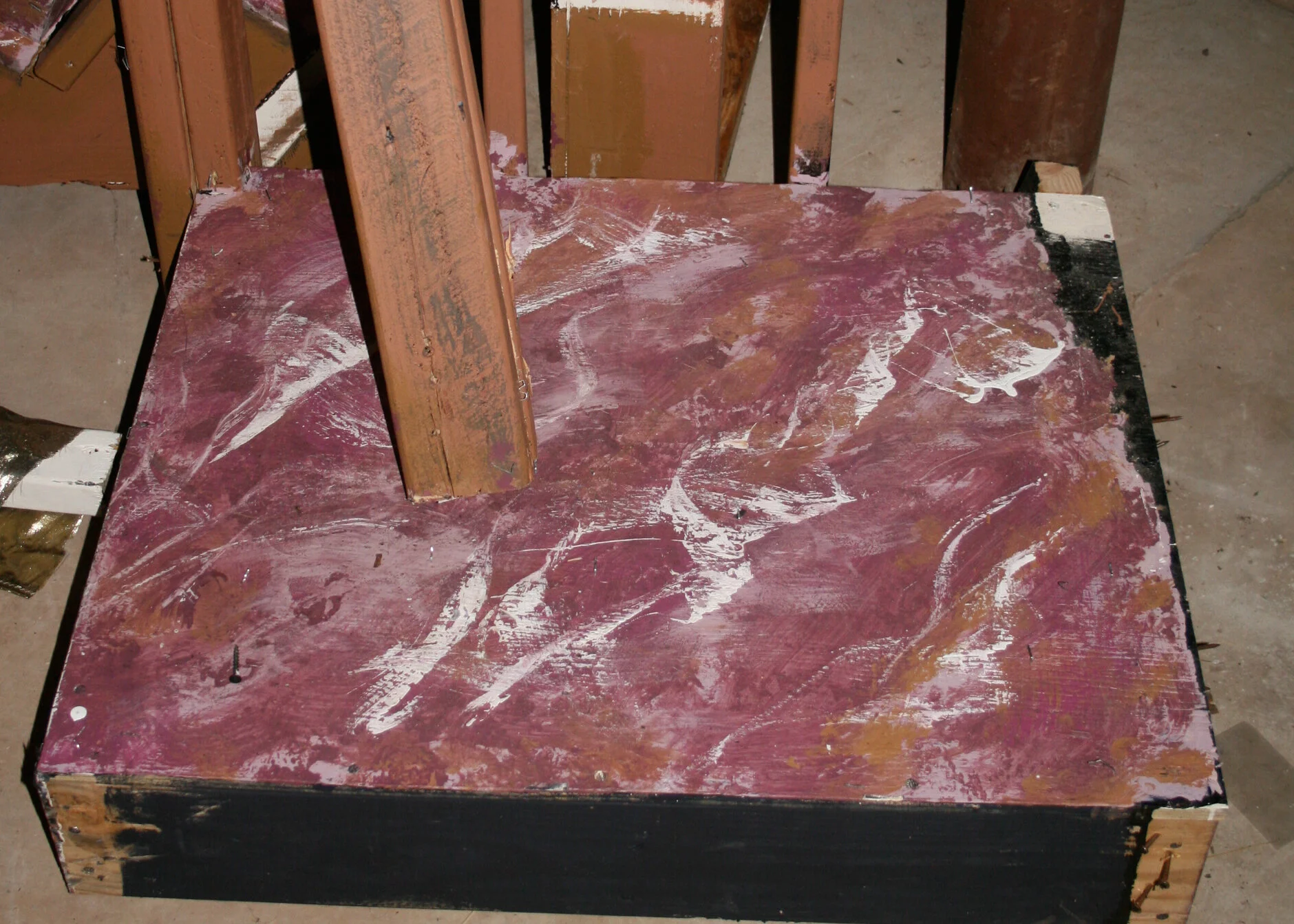 Marbling in Beast's Castle