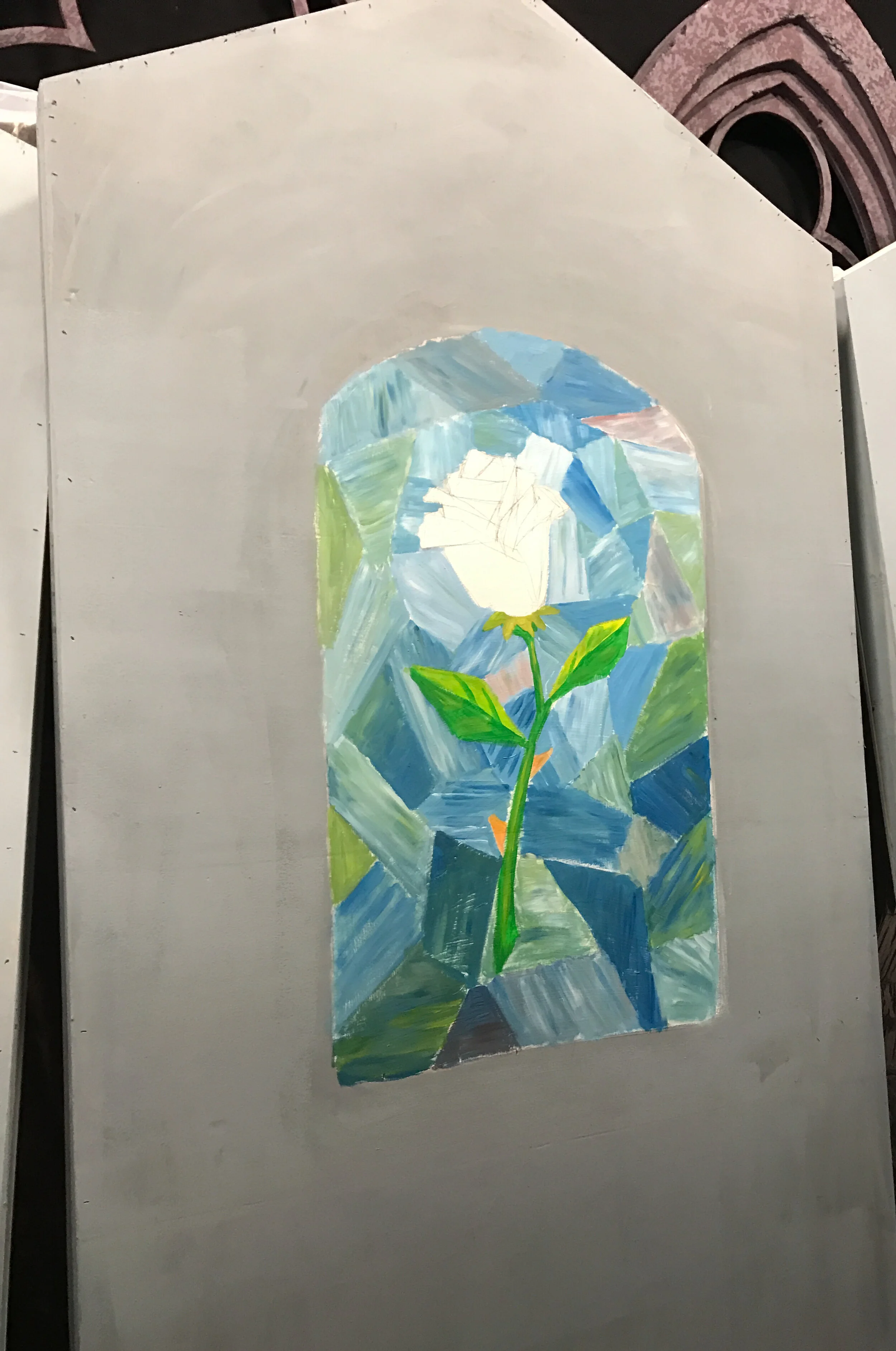 Stone and Stained Glass 