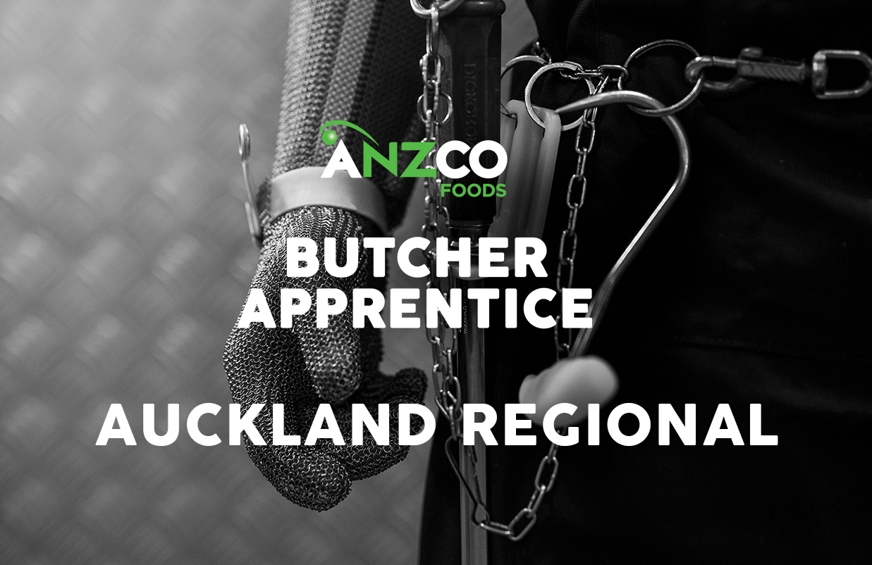 ANZCO Foods Butcher Apprentice of the Year competition Auckland Regional
