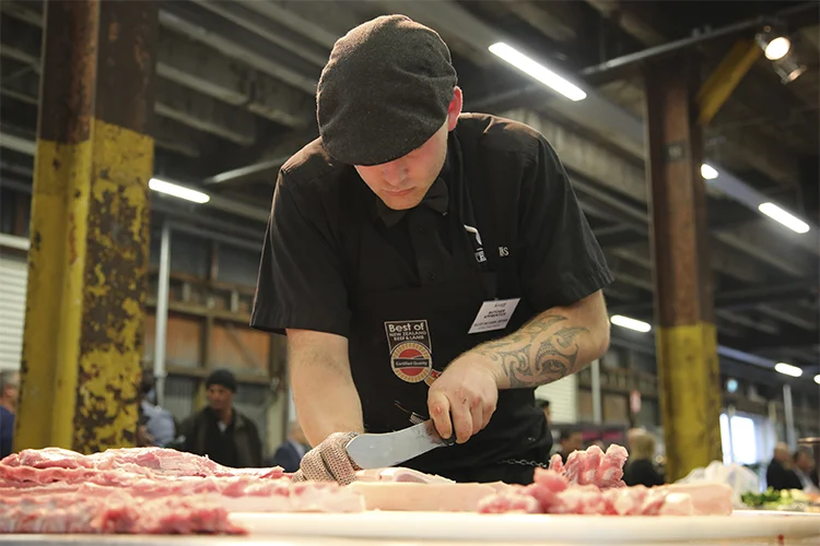 The search is on for New Zealand's next top butcher