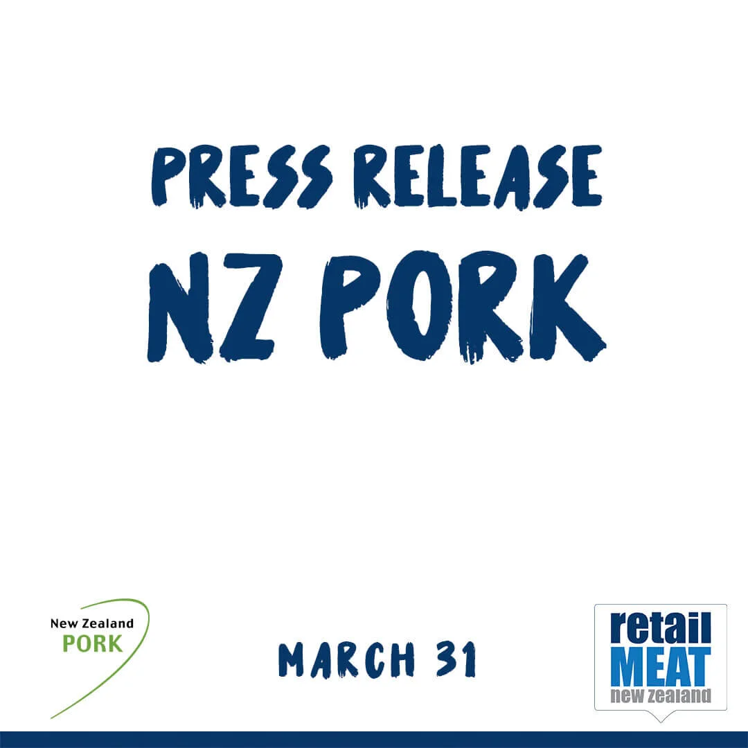 NZ Pork media release, 31 March 2020