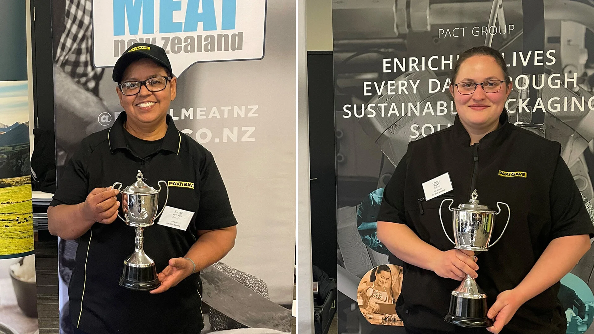 Two Canterbury Lady Butchers On Their Way to Grand Final