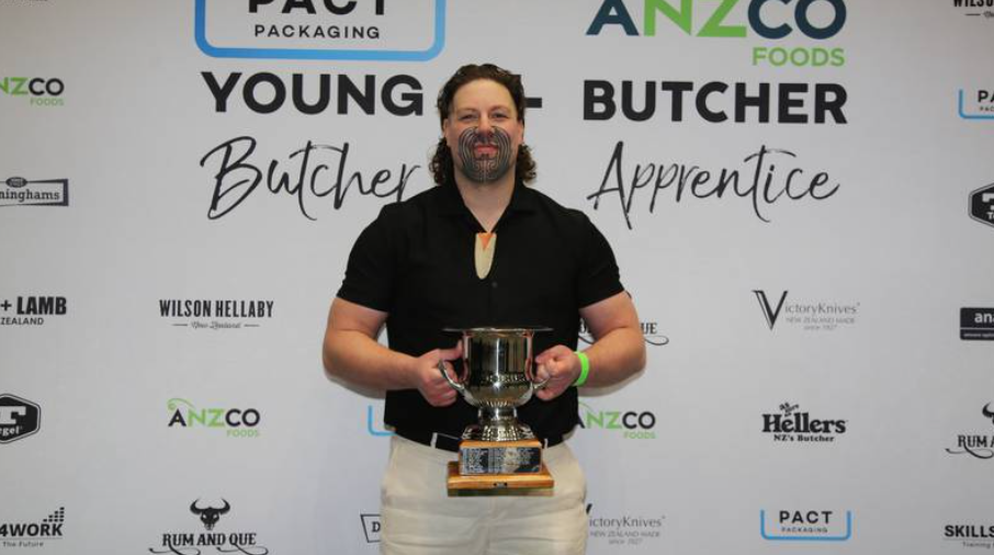 Kaitāia’s own mataora takes out best young Kiwi butcher of the year award