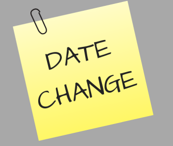 Important Changes to Event Dates 2026