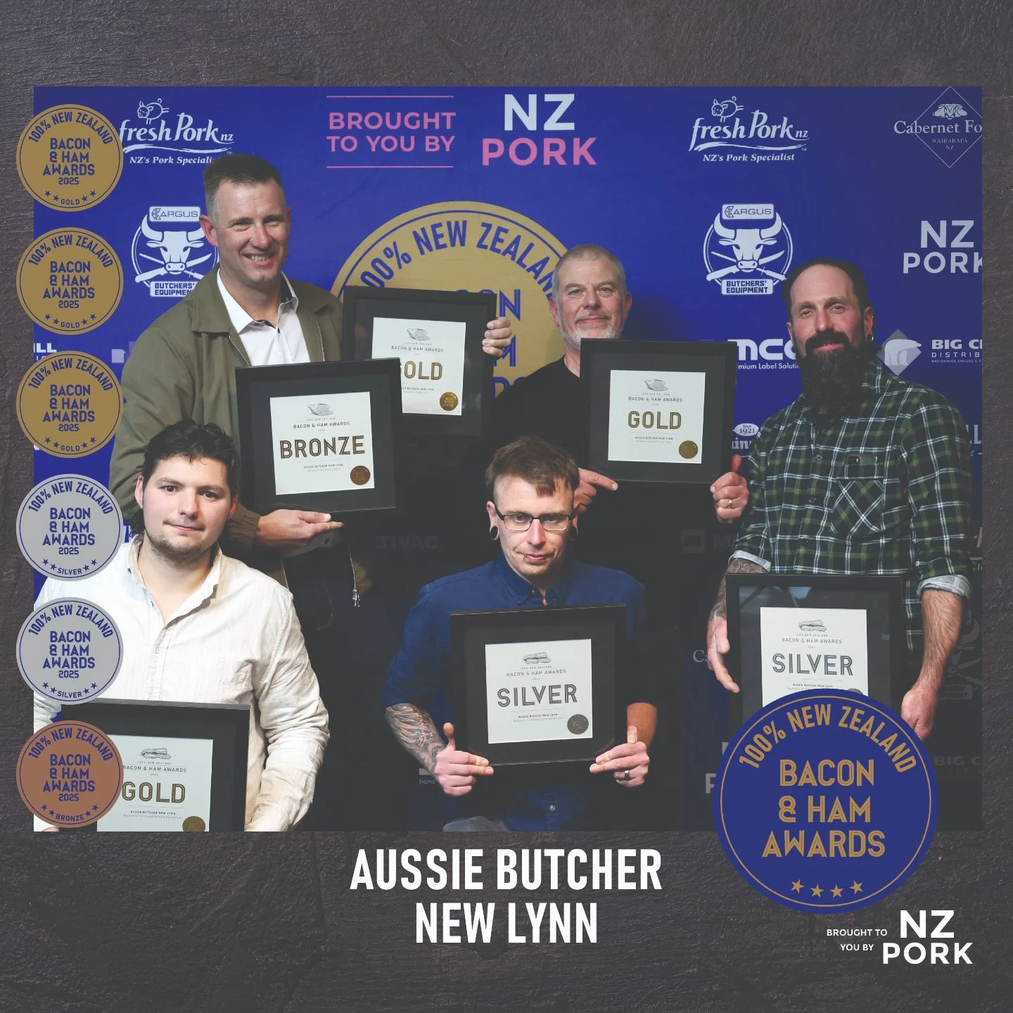 MEDALIST SPOTLIGHT 🔦

Aussie Butcher New Lynn

Medal-winning bacon and ham isn&rsquo;t just something to celebrate &mdash; it builds real trust with customers.

The team at Aussie Butcher New Lynn say the awards have sparked more conversations at th
