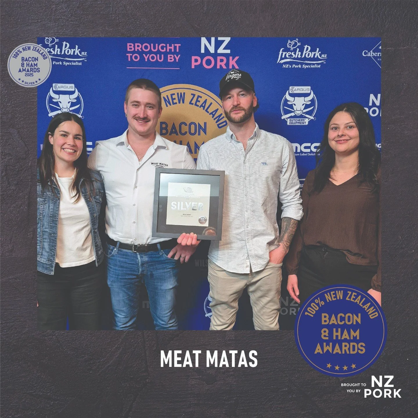 MEDALIST SPOTLIGHT 🔦

Meat Matas

A medal that makes a difference at the counter.

Meat Matas says recognition at the 100% New Zealand Bacon &amp; Ham Awards boosted team pride and helped drive a major lift in Christmas ham sales.