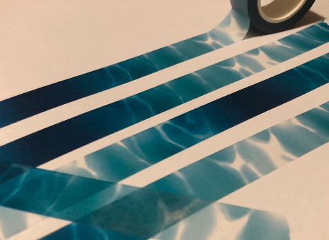 Calm Waters Washi Tape (15mm x 10 m)
