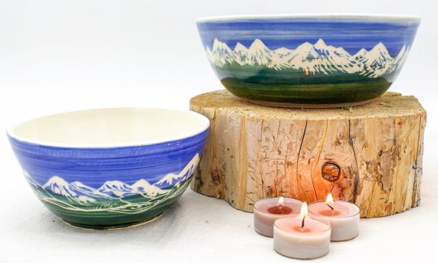 What inspires you? #montanamountains #mountainpottery