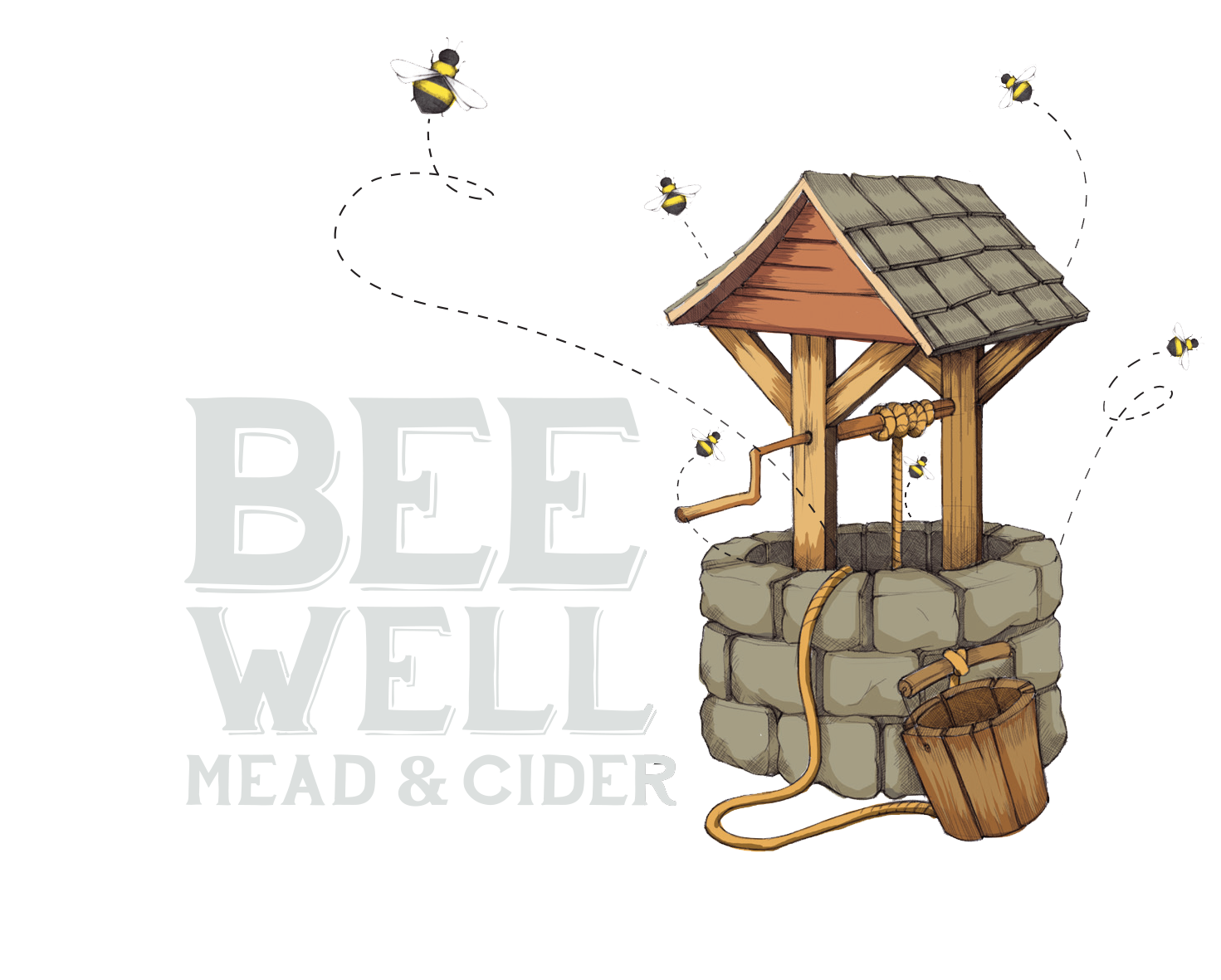 Bee Well Logo_Final_Mead&Cider white.png