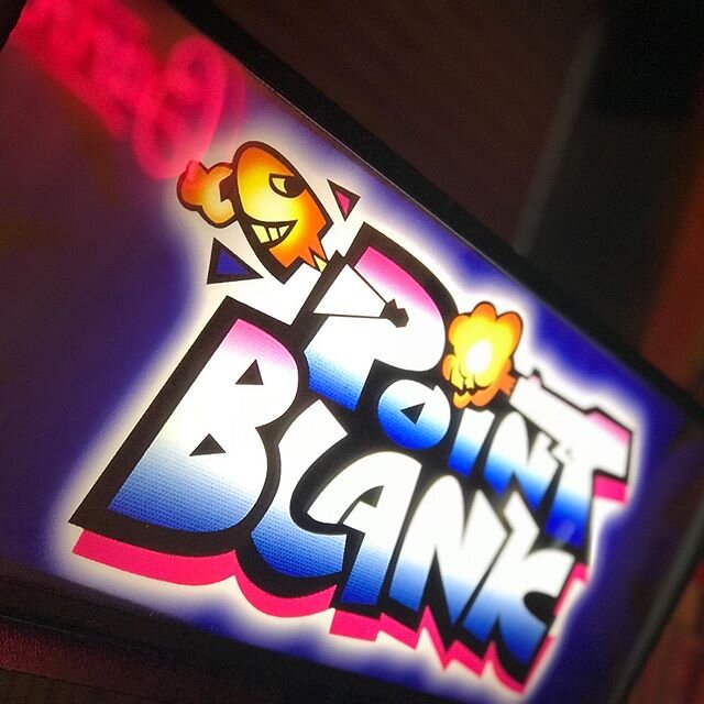 Point Blank: a timeless and thoroughly fun arcade. Our original machine has just had some artwork updates and looks stunning! Our version has also been a world-record achieving machine, so plays well for you and your mates ✌️🕹🍻 #arcadebar #flinders