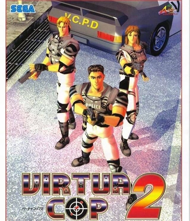 Virtua Cop 2 🚓 
One of the gems we have at Bartronica ❤️🕹🍻 #arcadebar #flinderslane #melbourne #melbourne_insta #melbournecbd